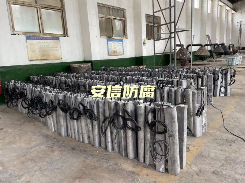 我公司鎂陽極，鋁合金陽極，鋁犧牲陽極，鎂陽極，鎂合金犧牲陽極在呼和浩特煉油廠的使用被評為優(yōu) 秀生產(chǎn)商